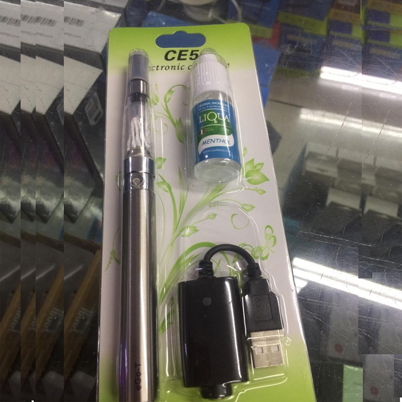 Fabrik Großhandel mit Edelstahl EGO-CE5 Vape Pen Baumwolle Coil Elektronische Zigarette